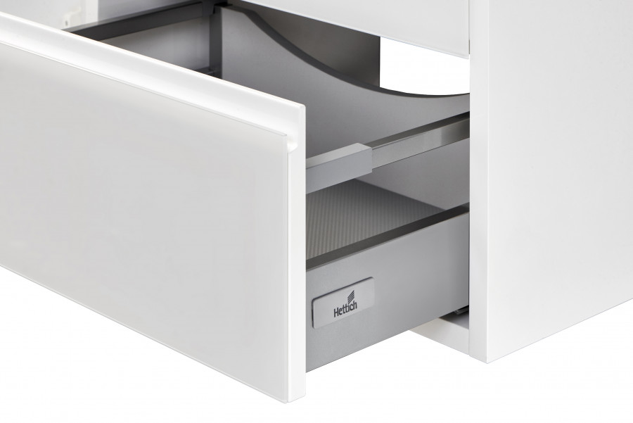 Тумба РИМИНИ 60 new, бел. гл. (под раковину VICTORIA-N 60,VICTORIA-N UNIK 60)