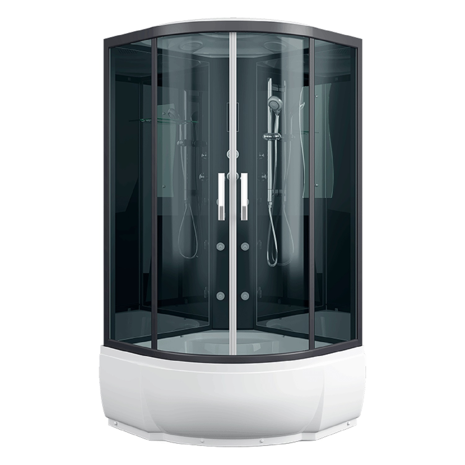 Душевая кабина ERLIT 57 серия ER5710TP-C24-RUS тонированное стекло