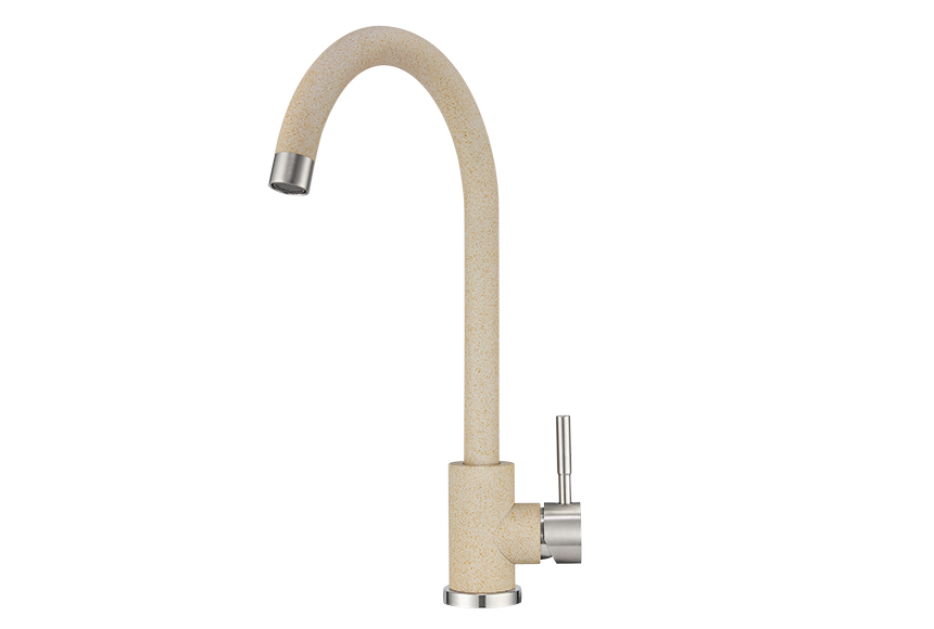 ST-4031, БЕЖЕВЫЙ, СМЕСИТЕЛЬ КУХОННЫЙ, GRANULA STANDART