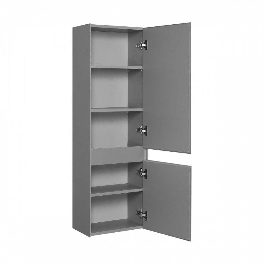 Шкаф-колонна ФОРЕСТ 40, подвесная, туманный серый 