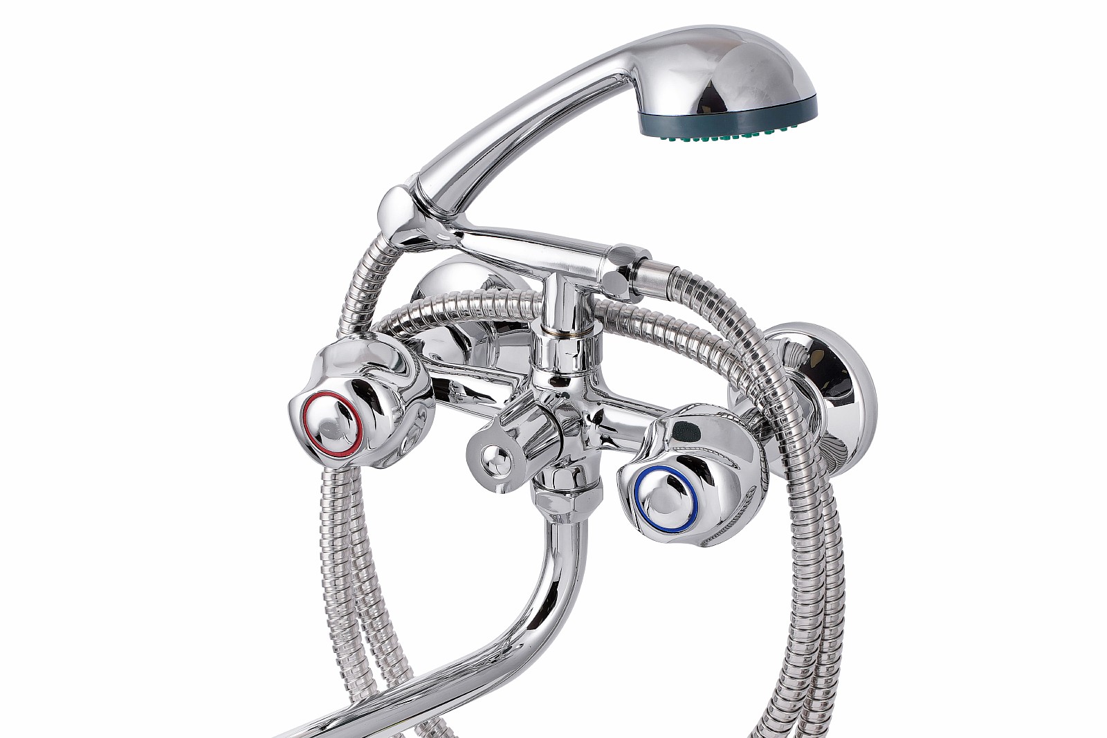 Смеситель для ванны с душем ПРОФСАН ПСМ-158-48 ЕВРО тип См-ВУДРНШлА