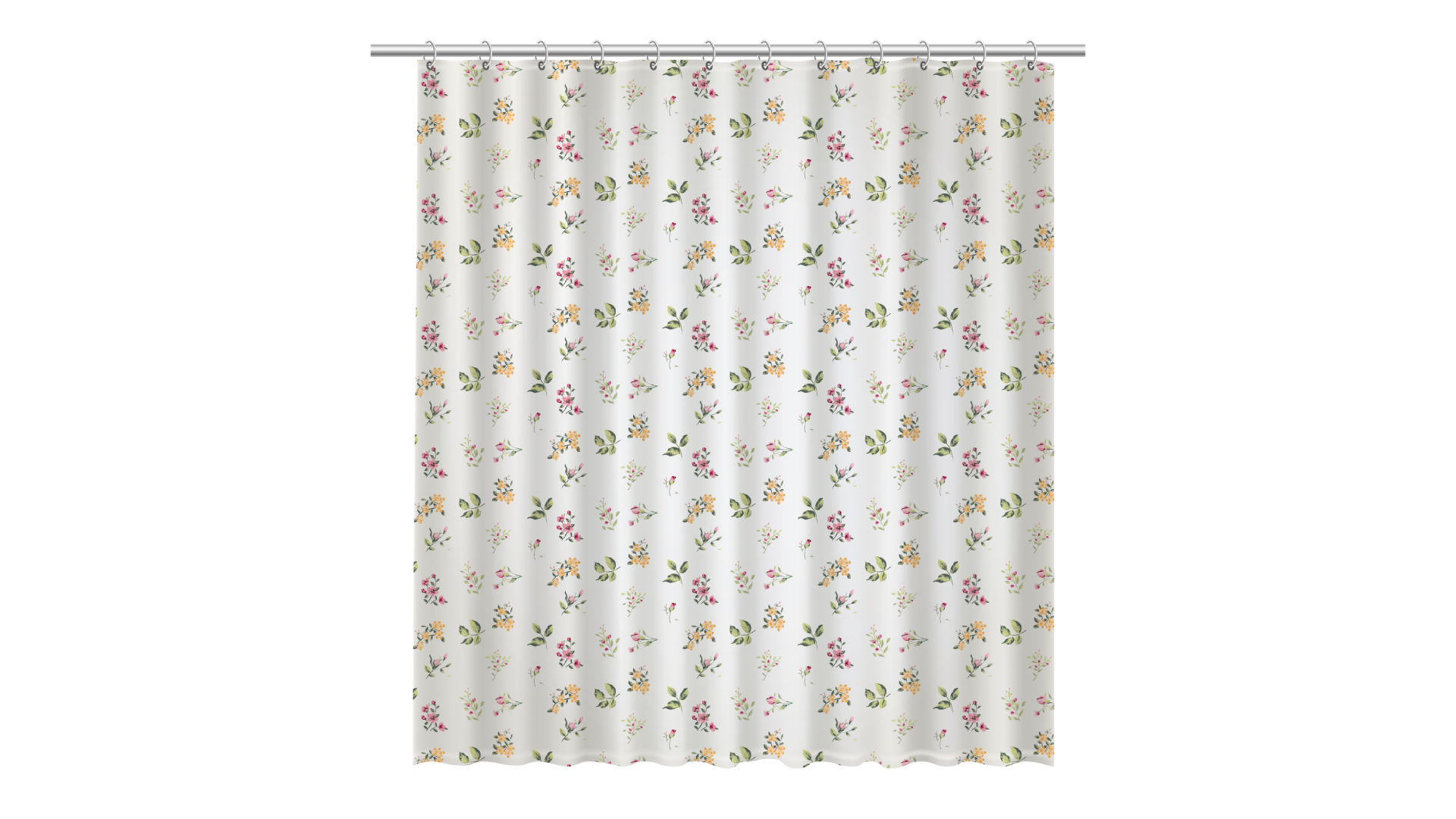 Штора для ванной Fixsen Flora FX-1507