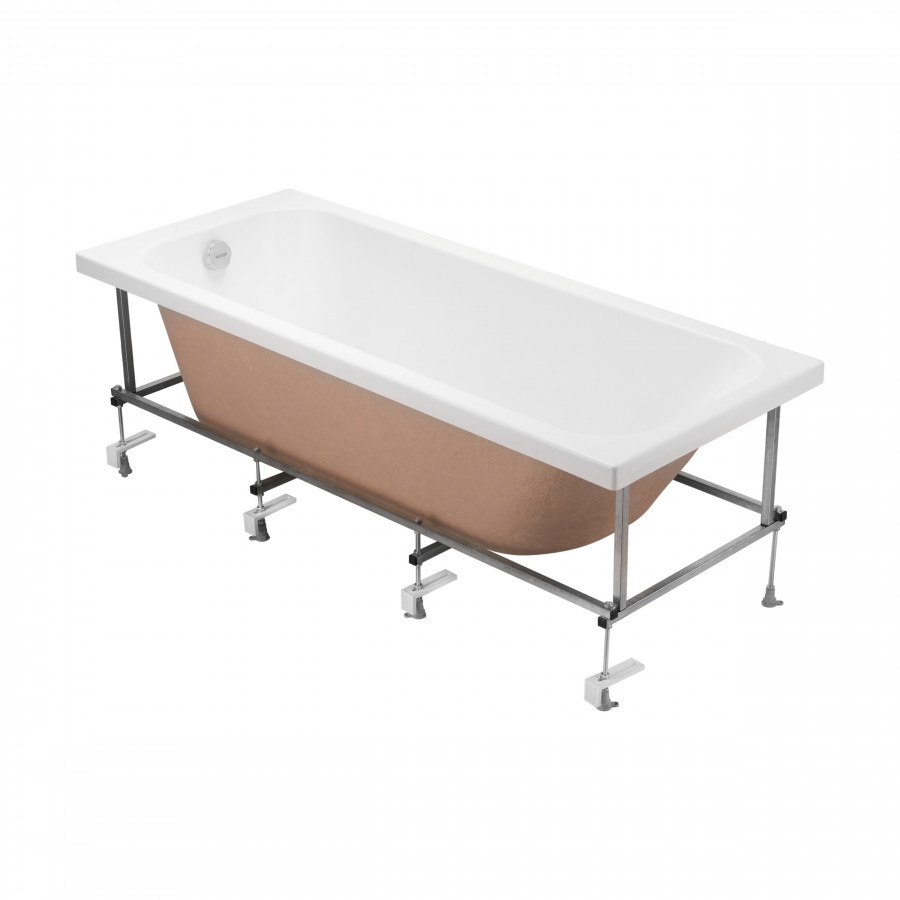 ЛАММА Ванна акриловая 170х70 см., без монтажного комплекта. САНТЕК