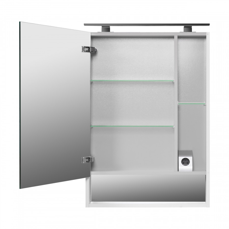 GAP Зеркальный шкаф 60, белый матовый, ROCA