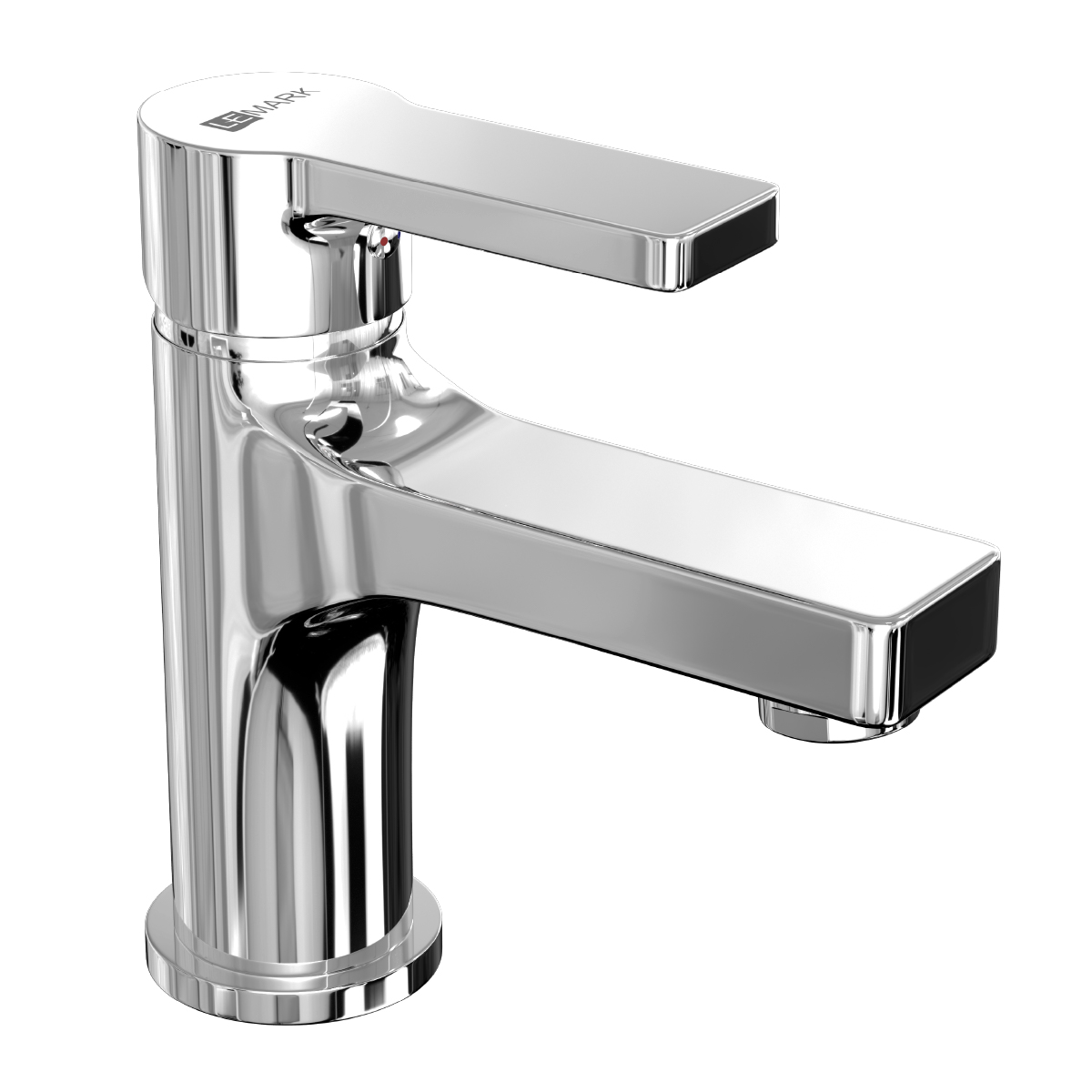 Aura Смеситель для раковины, монолит.излив 75мм, р/ОД, хром, LM, LM0606CH