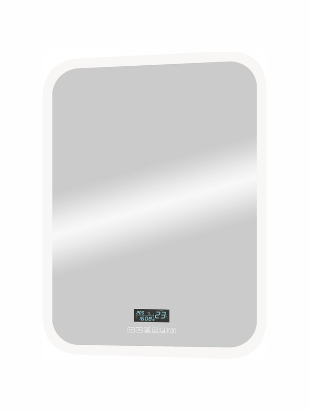 Зеркало Glamour LED 600x800 с музыкальным блоком, подогревом