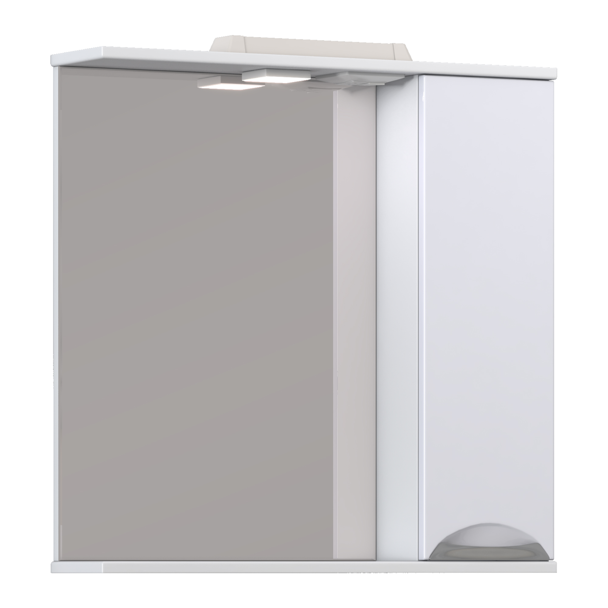 Зеркало со шкафом VIGO Callao 70 подвесное белый (z.CAL.70.R.El)