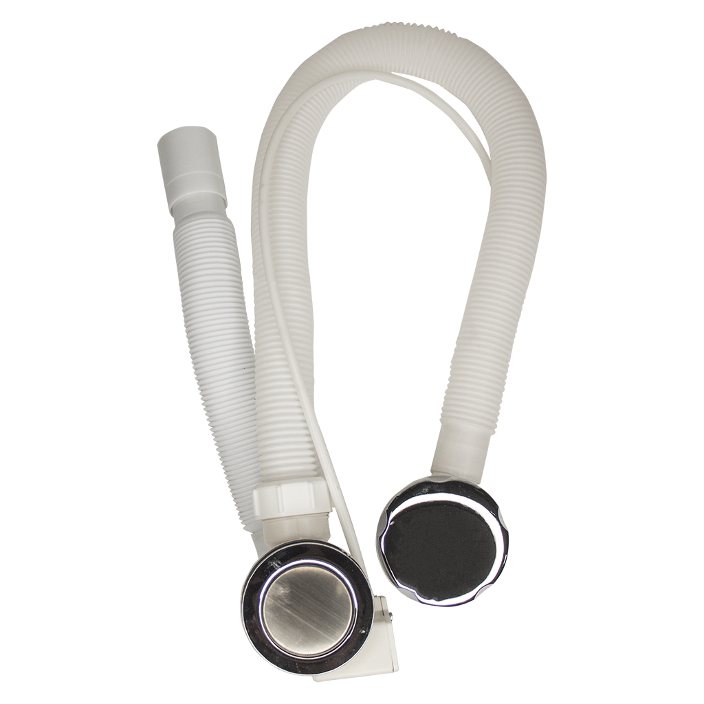 Сифон с переливом ALEX BAITLER Эконом пластик (0922035004)