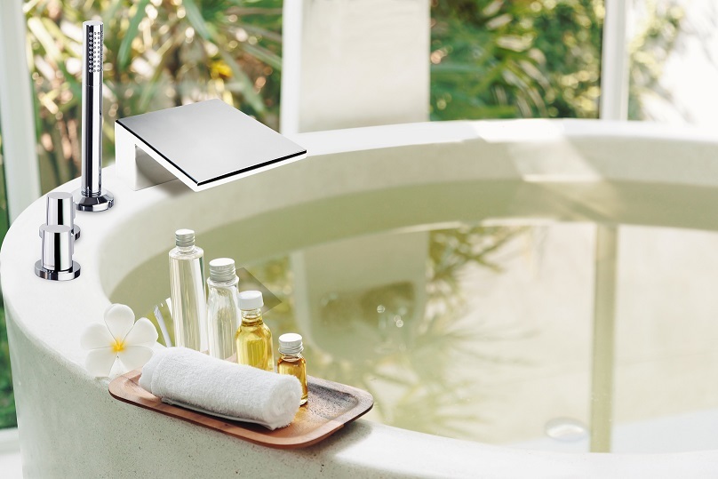 Душевая лейка круглая 1 режим латунь 3714NC никель брашированный