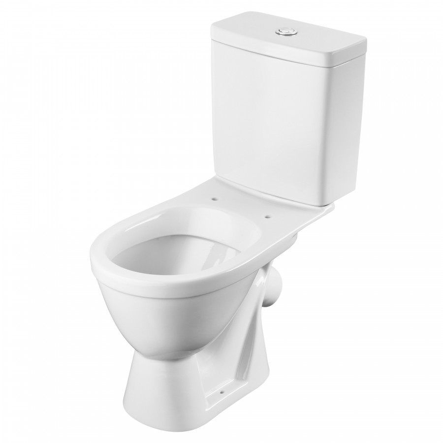 УНО Унитаз-компакт,косой вып.,2-х реж.,арм., сид.п/п с сис. soft-close САНТЕК