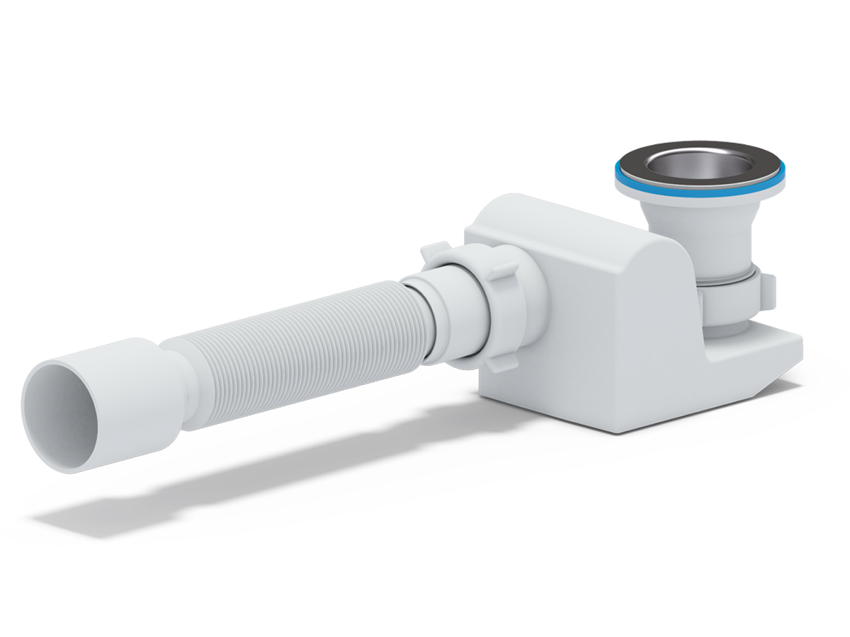 Сифон Ани "Бриг" для душевого поддона 1 1/2" с г/т 40/50, ANI PLAST