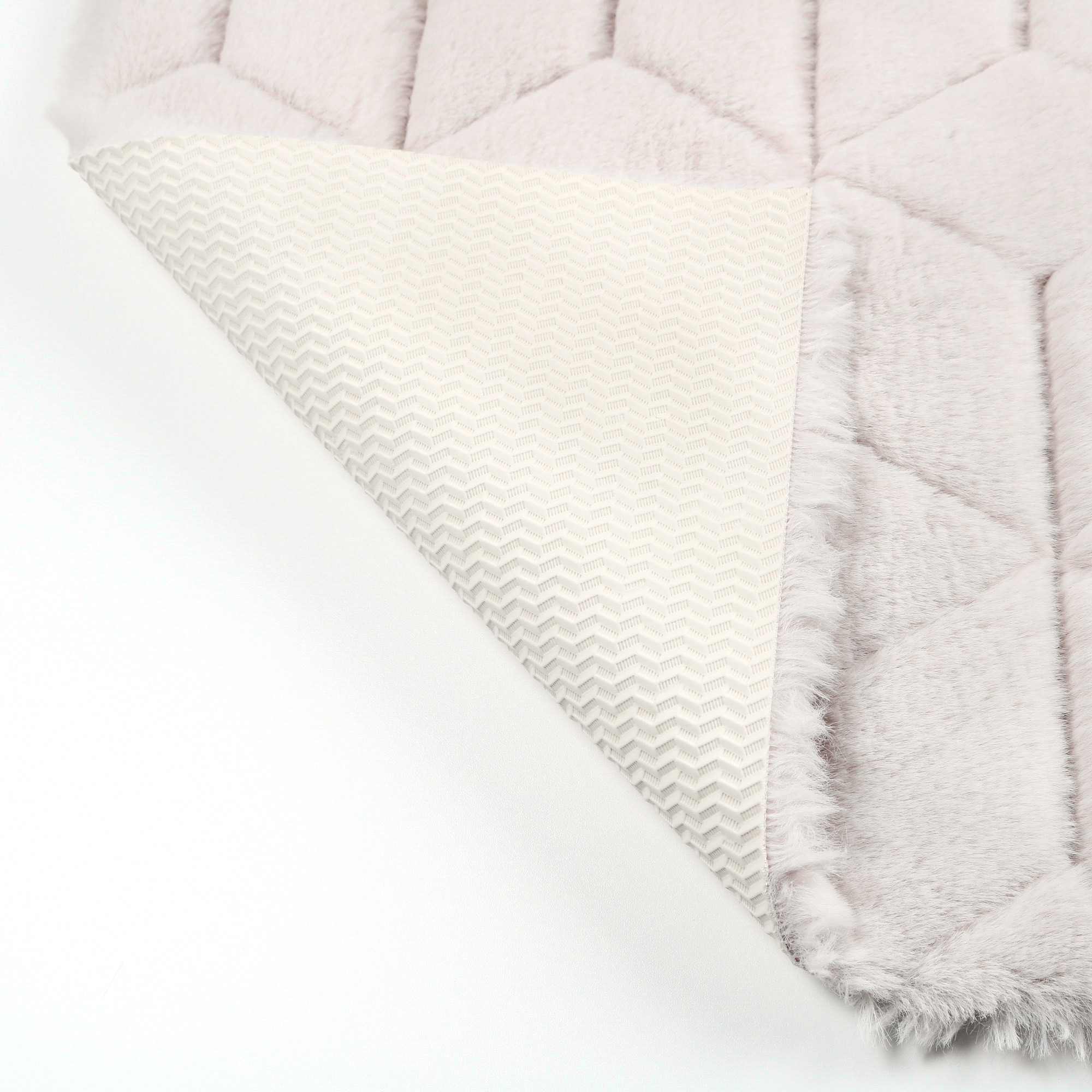 Коврик для ванной 1-ый Fixsen DIAMONT, FX-9050A, бежевый, 70х120 см