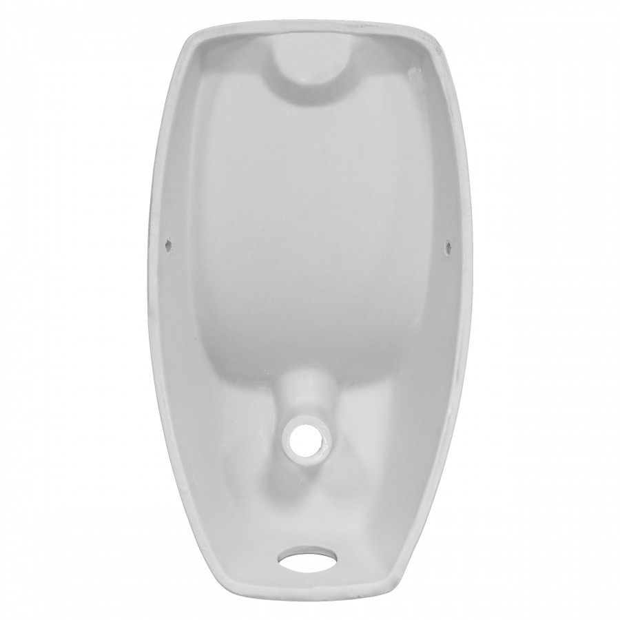 ГАЛА писсуар с креплением, вертикальным сифоном и краном. САНТЕК