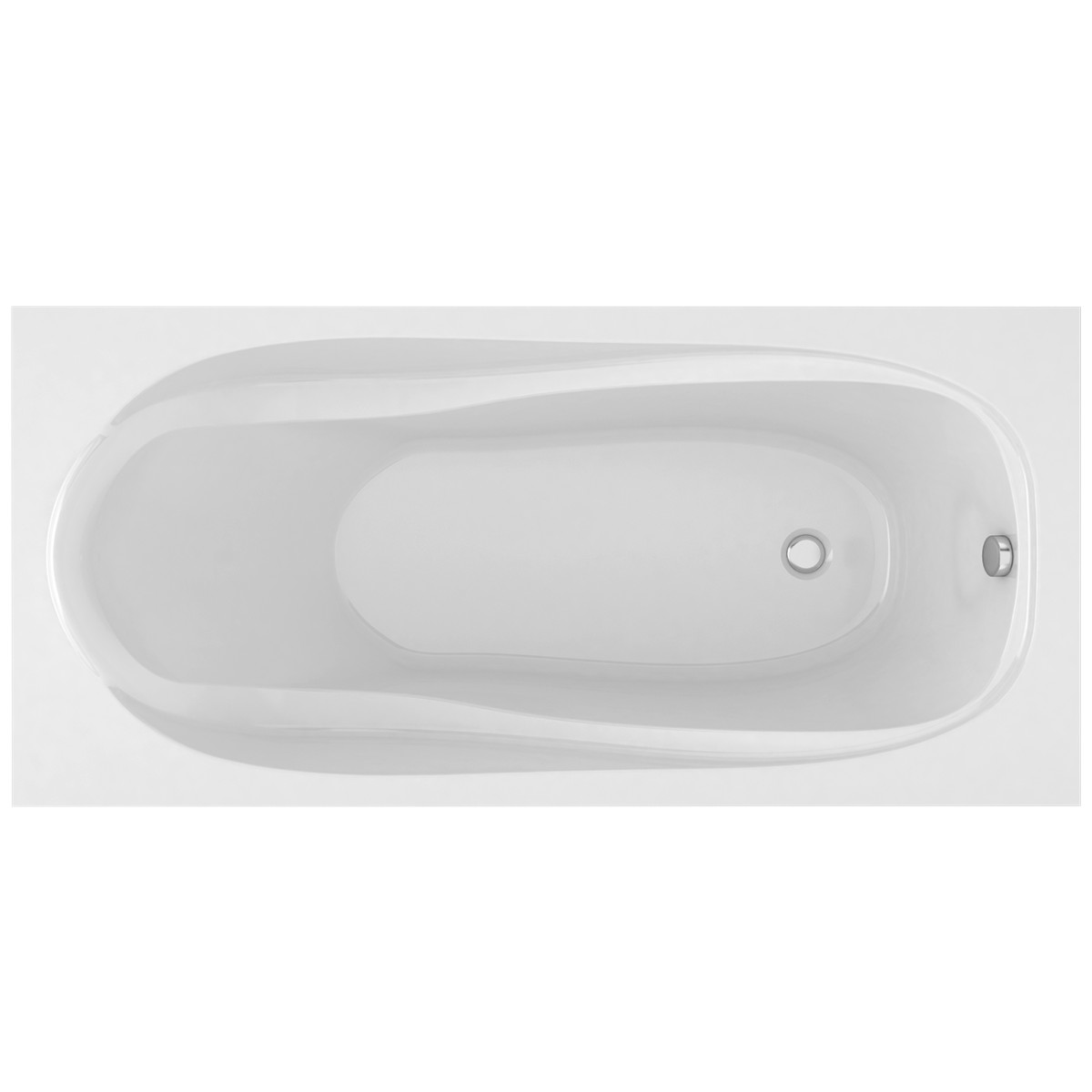 Ванна акриловая ALEX BAITLER NEMI 150*70  белая 