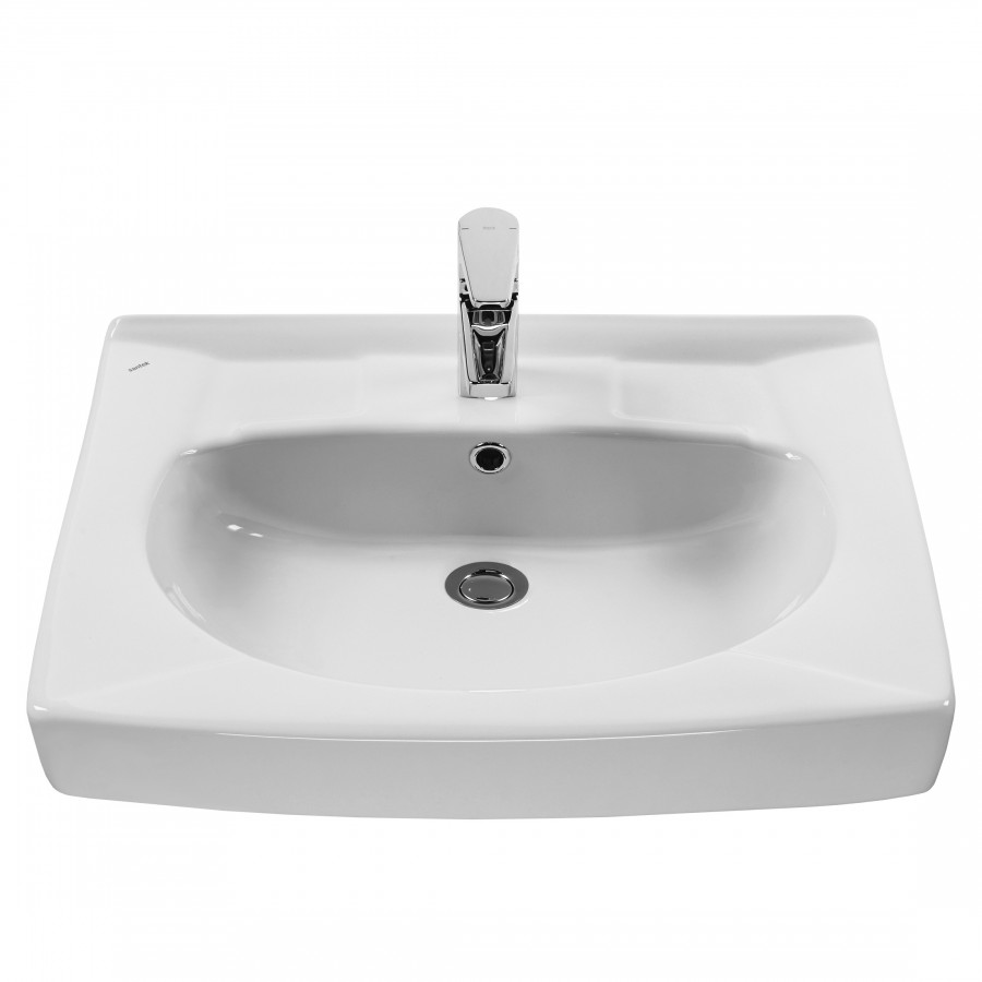 ПИЛОТ Умывальник 50/60 см. над стир.машиной, хр.кольцо, САНТЕК