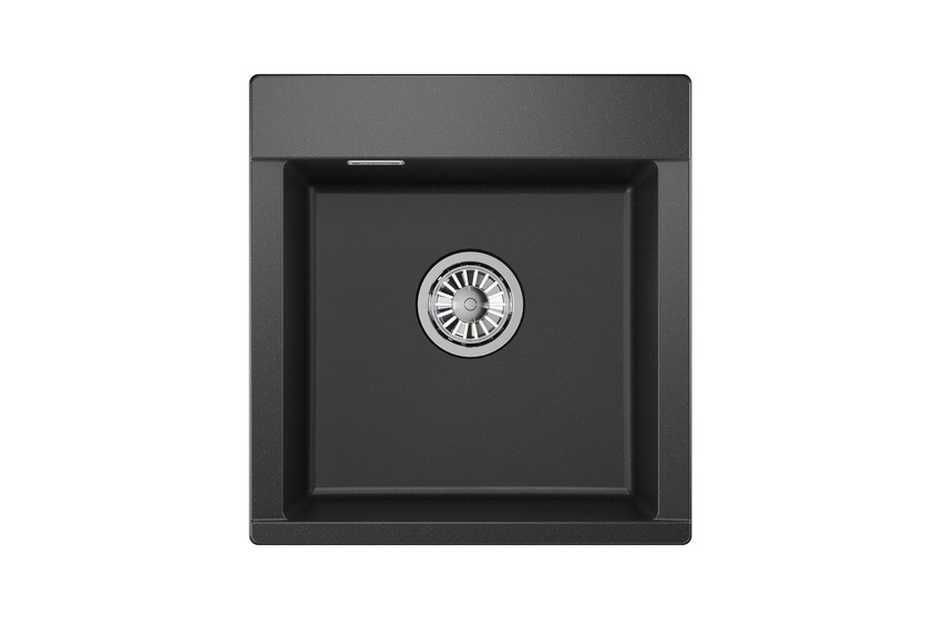 Кухонная мойка GRANULA (4701, ЧЕРНЫЙ)