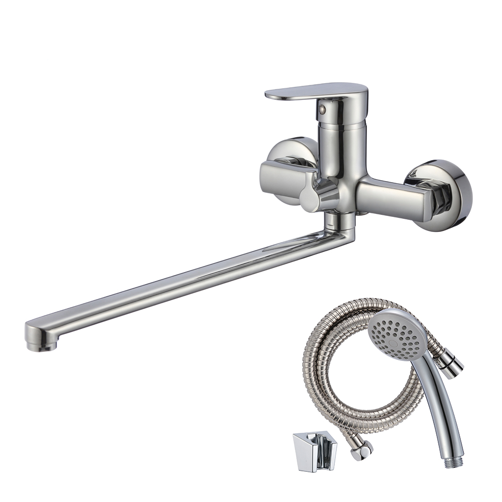 Смеситель для ванны с длинным изливом NATUR, NAT07-320