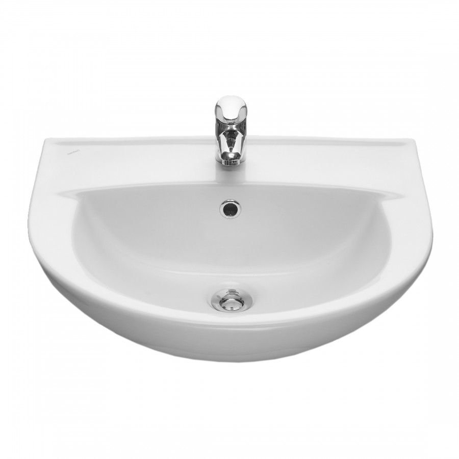 Умывальник "Виктория"56,0см. с обрамлением перелива, 1 сорт SANTERI