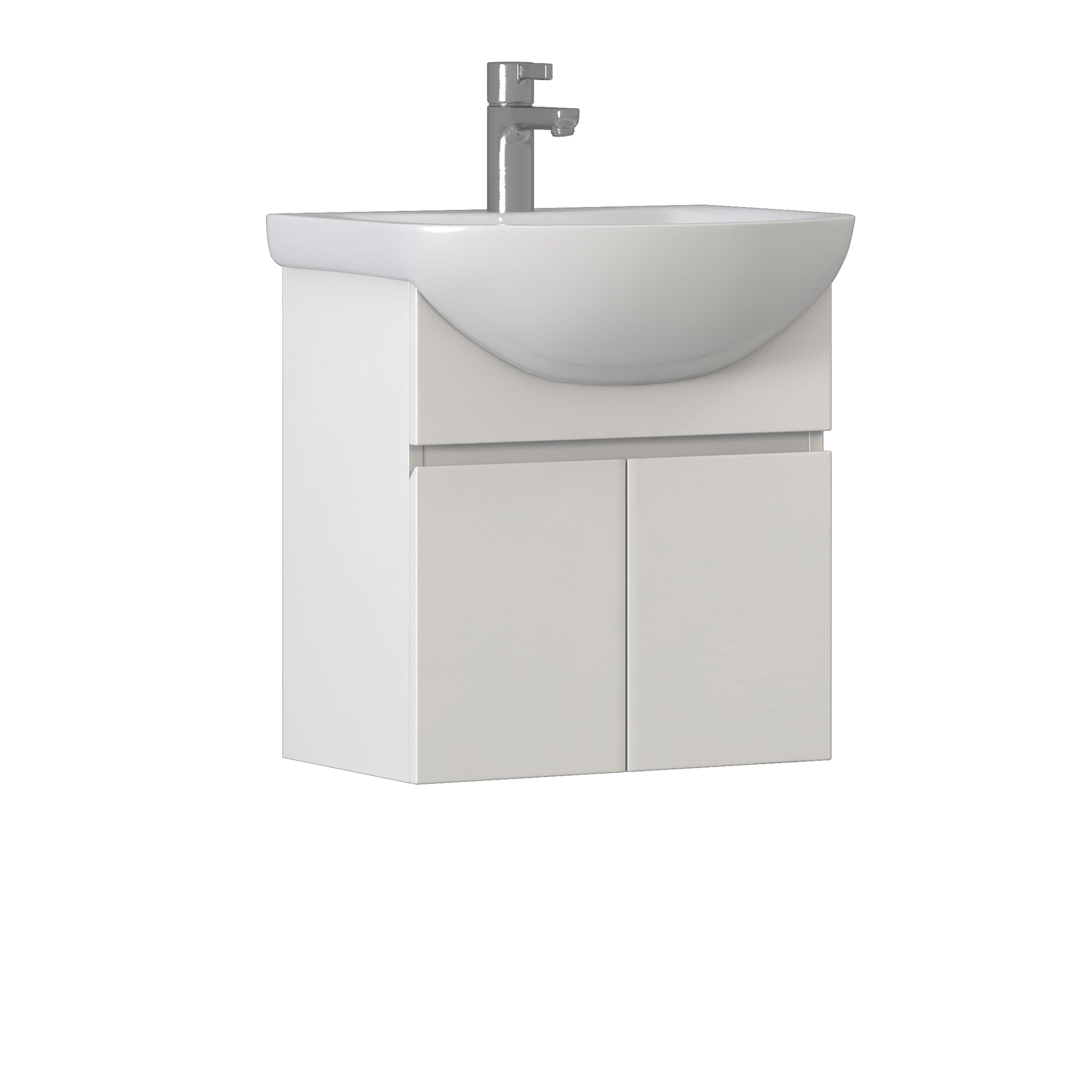Тумба под раковину VIGO Wing 50 подвесная белый (tp.WIN.BAL.50.2D белый)