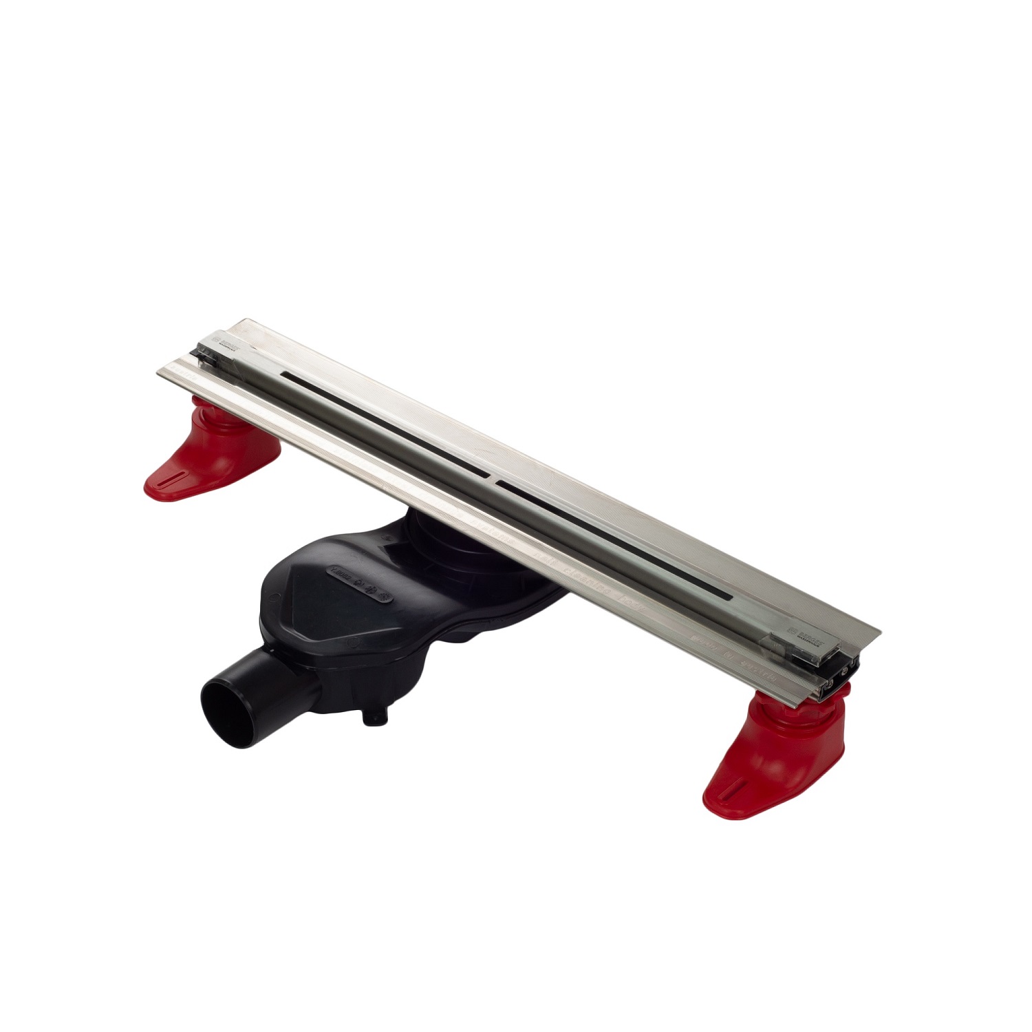 Желоб водосток SUPER line 650, матовый хром, S-сифон D50 H60 боковой, BERGES