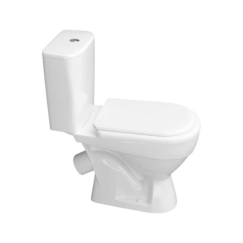 Унитаз-компакт КЕРАМИН ТОЛЕДО Slim МС двухрежимный, сиденье тонкое полипропилен CDB00029608 (4810531150886)