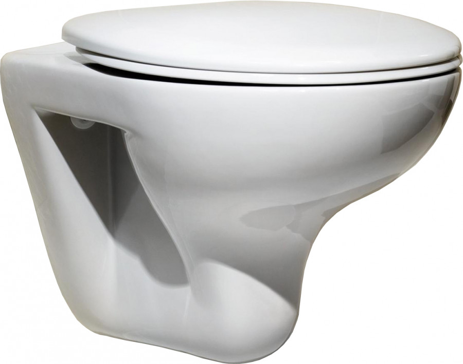 MATEO Сиденье и крышка для унитаза, полипропилен., метал. крепления, белое. ROCA