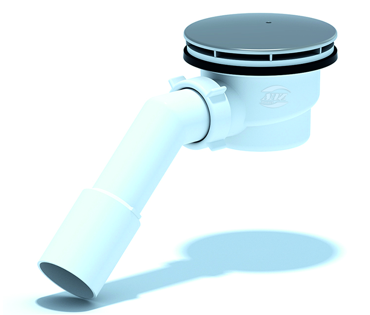 Сиф. для д/п 1 1/2**90, h 65, с пер. тр.45 40*50, хром, ANI PLAST