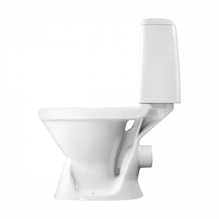 ERA Унитаз-компакт напольный комб., нижн. подвод, горизонт. выпуск, Dual Flush.  JIKA