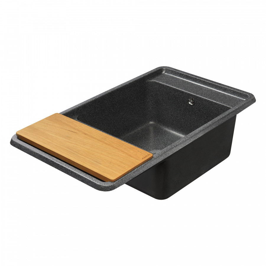 Мойка для кухни  Беллис 87 870x510x250 мм, прямоуг., графит