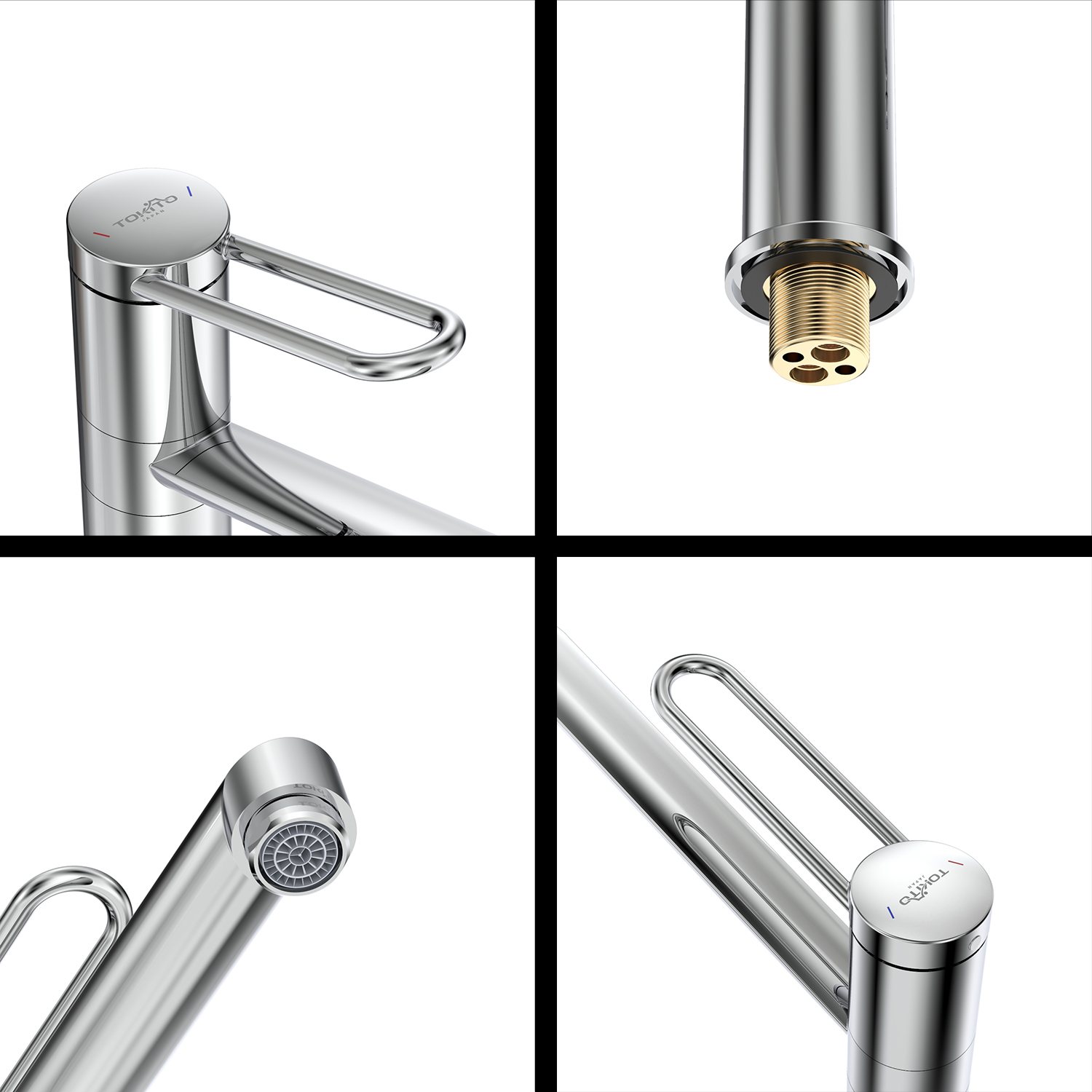 Смеситель для кухни TOKITO KANDA хром (TOK-KAN-1012)