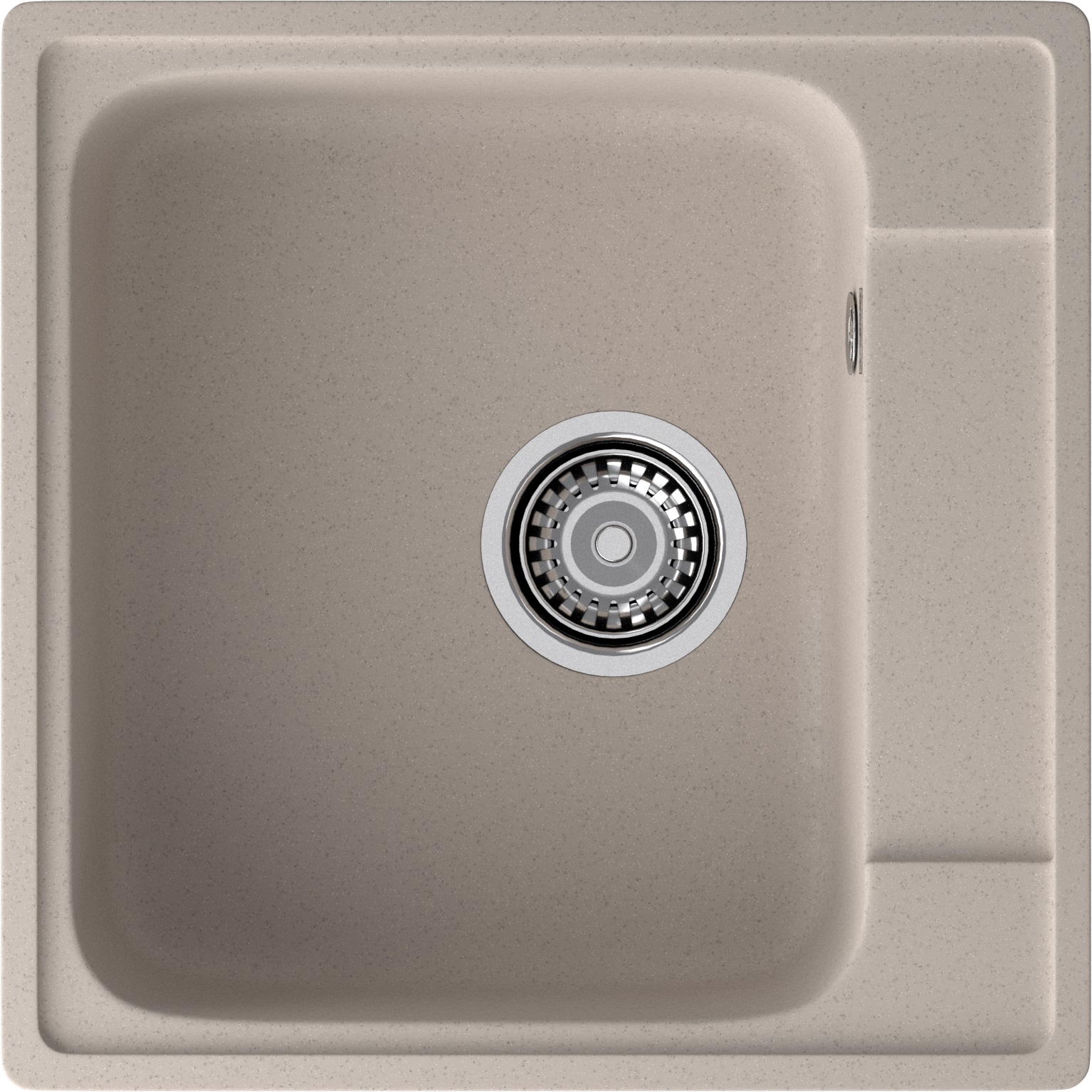 GranFest QUARZ (GF-Z48) Мойка для кухни 480*480мм (песок)