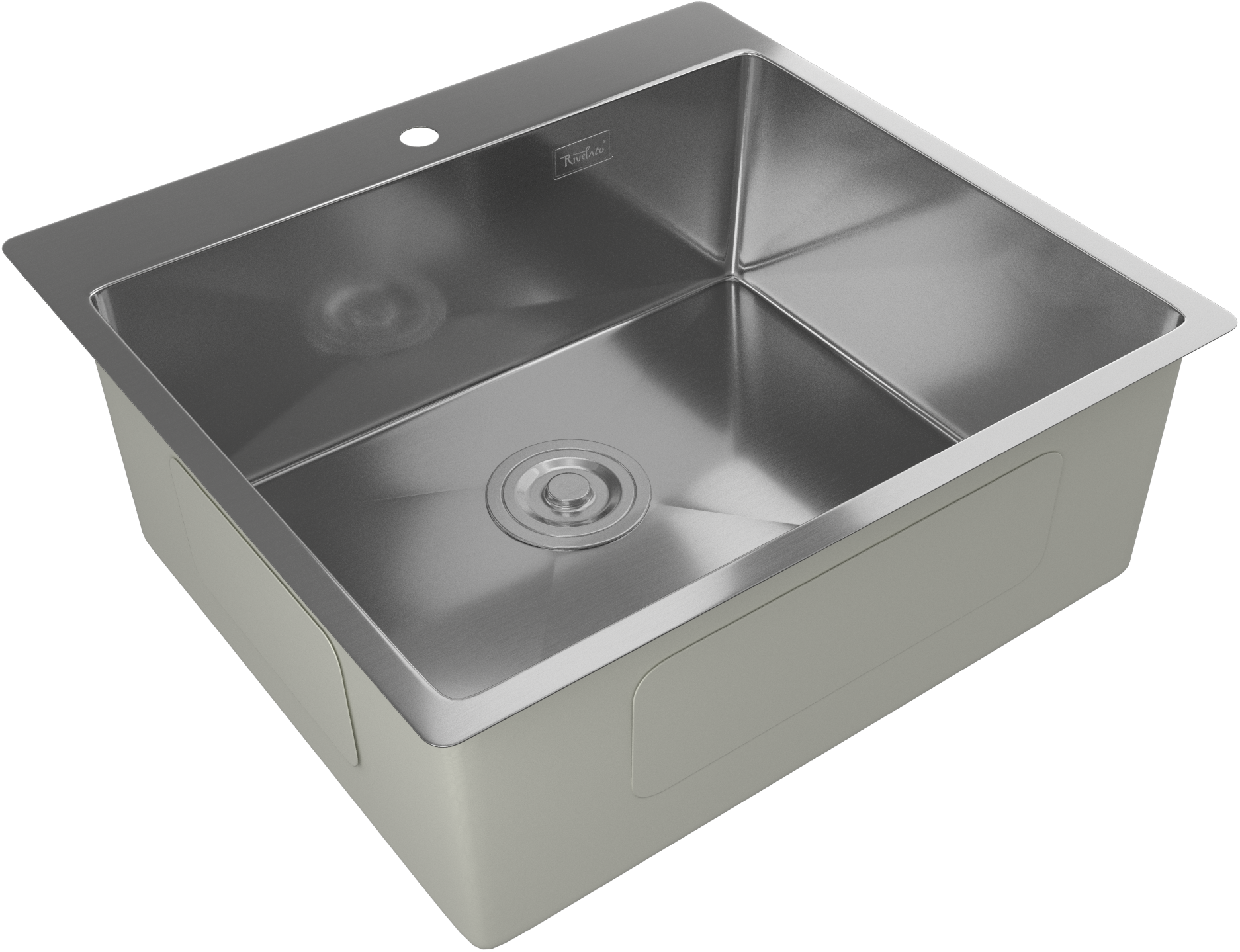 Rivelato Rinox 5450 Мойка нерж.сталь 1 чаша 540*500*200 мм арт.5450