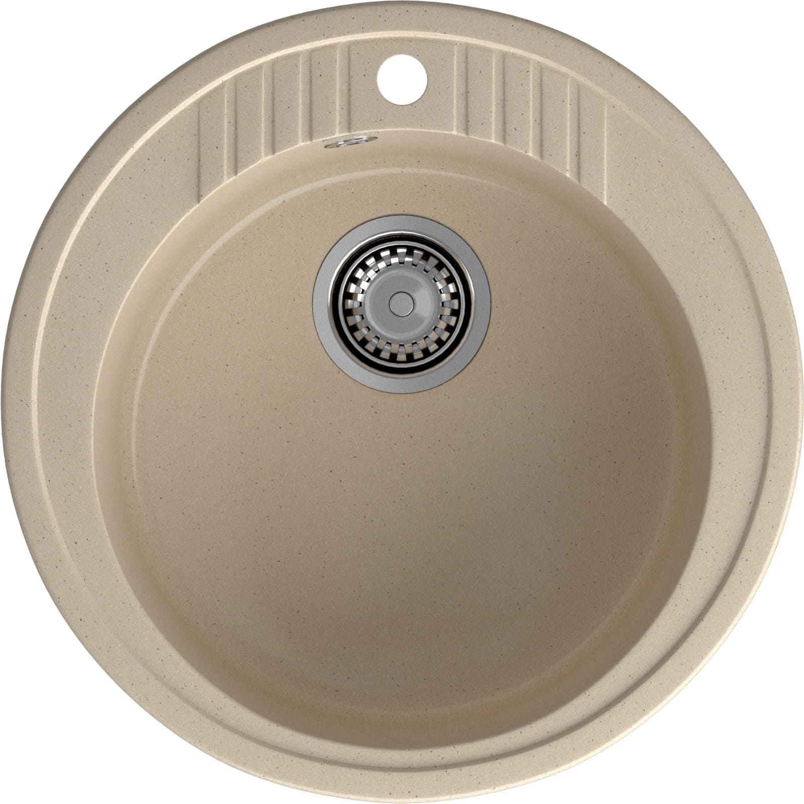 GRANFEST Мойка композит RONDO GF-R--520   D=520 мм, кашемир