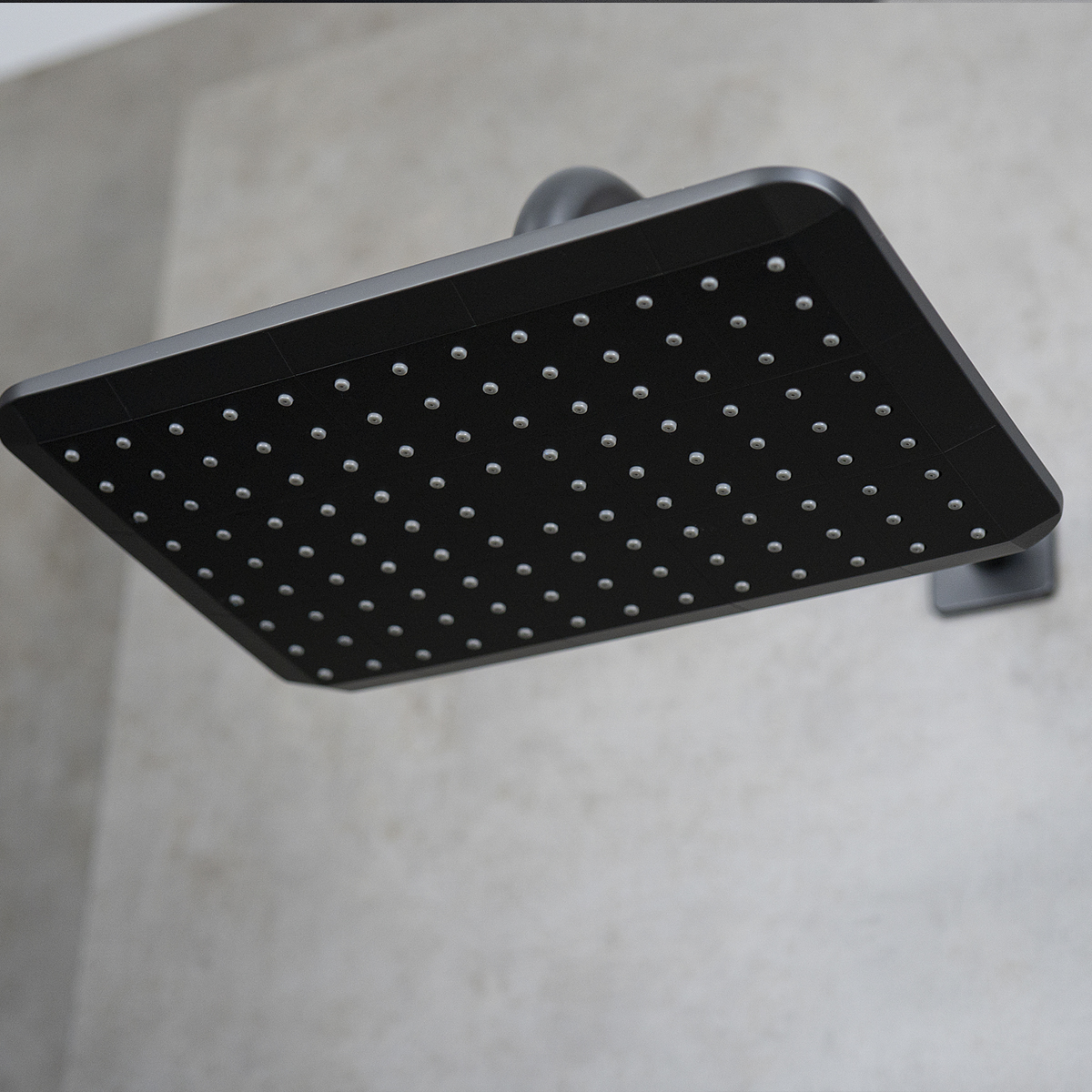 Ursus Смеситель термостатический для ванны и душа, встраиваемый, с доп. 1-ф. лейкой, черный, LM7242B