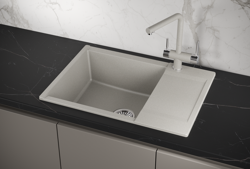 Кухонная мойка GRANULA (7003, БАЗАЛЬТ)