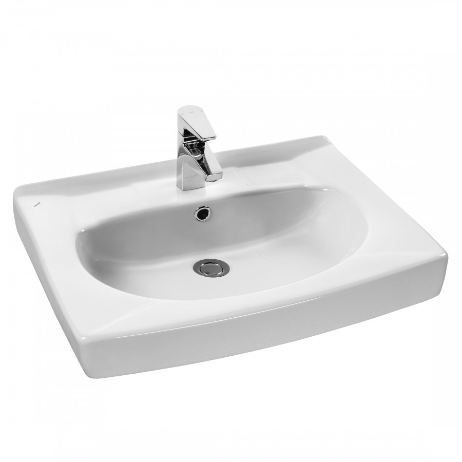 ПИЛОТ Умывальник 50/60 см. над стир.машиной, хр.кольцо, САНТЕК