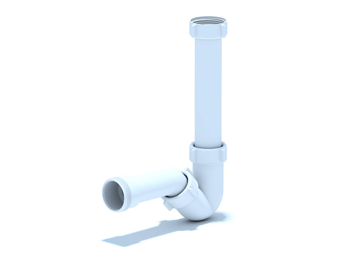 Сифон для биде 1 1/4 х 32 без выпуска, ANI PLAST