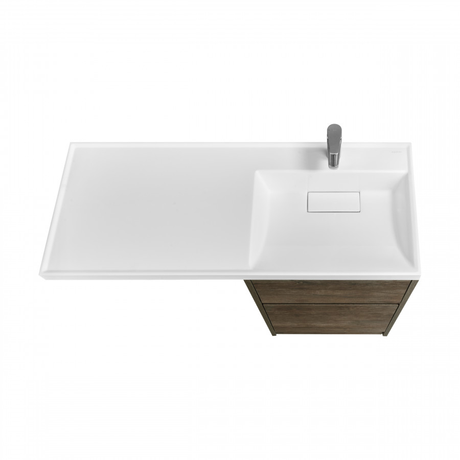 Тумба без фасада ЛОНДРИ 60 (под раковину ЛОНДРИ 120), под с/маш., дуб кантри