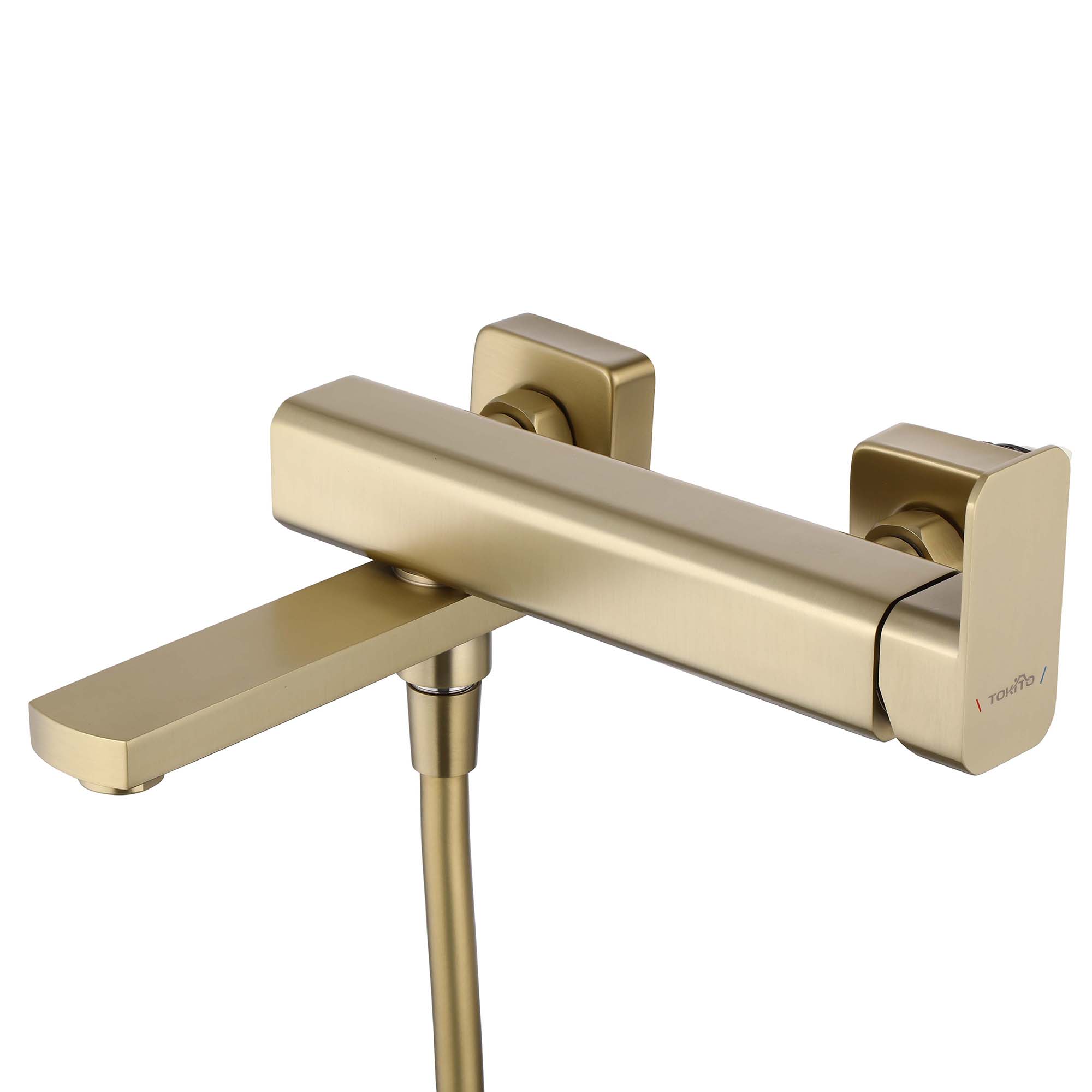 Смеситель для ванны TOKITO AOMORI брашированное золото (TOK-AOM-1014BG)