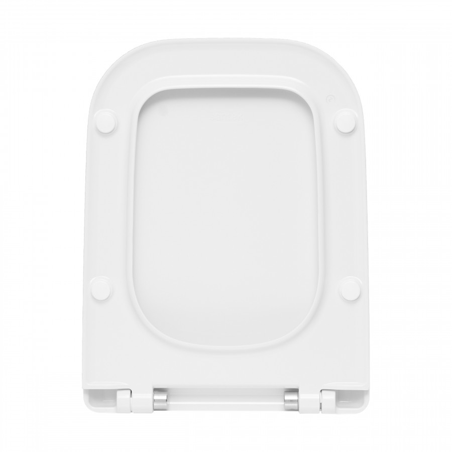 Сиденье "Лайм" тонкое с S-C для напольного унитаза САНТЕК