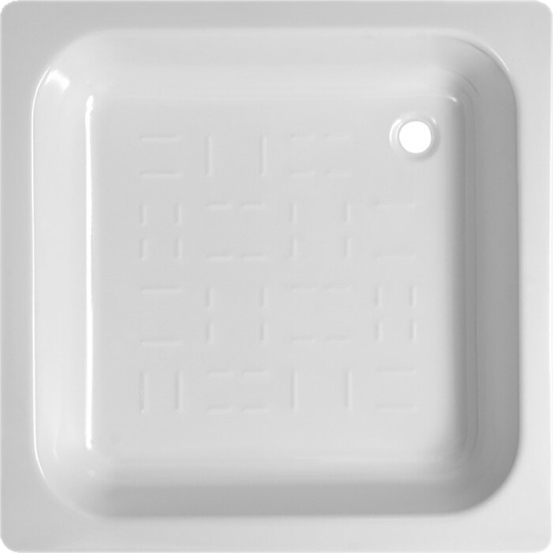 UNIVERSAL SG Душевой поддон стальной CF90, рифленый, 90x90х14 см., BLB