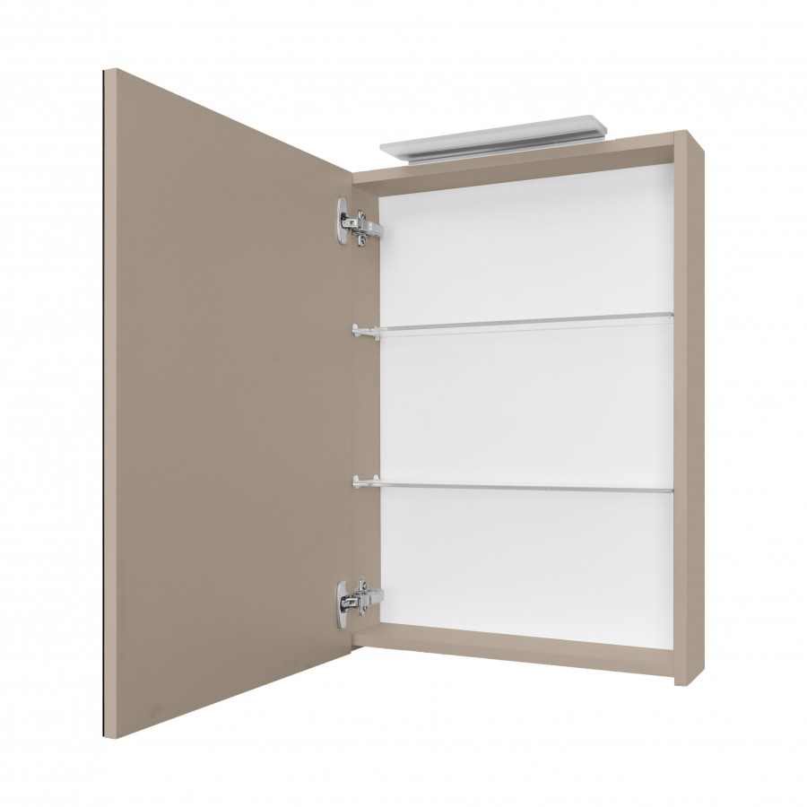 OLETA Зеркальный шкаф 50, левый, капучино