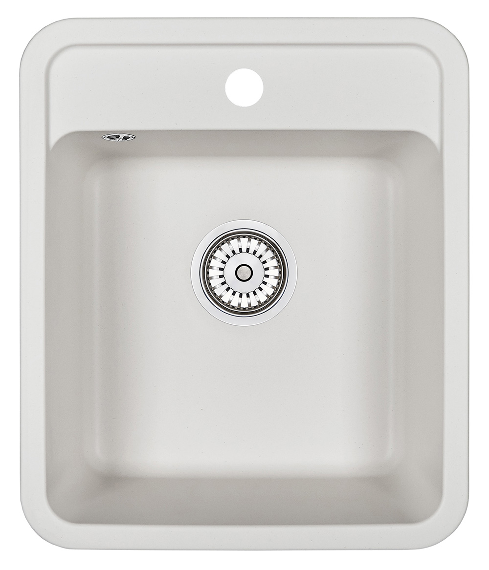 Кухонная мойка GRANULA (4202, БЕЛЫЙ)