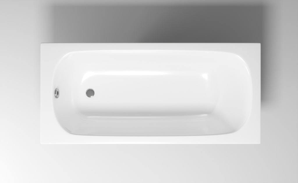 Ванна стальная IBERICA BLANCA ARANDA белая 1500х700 мм (IB-AR-150-70-39-SG)