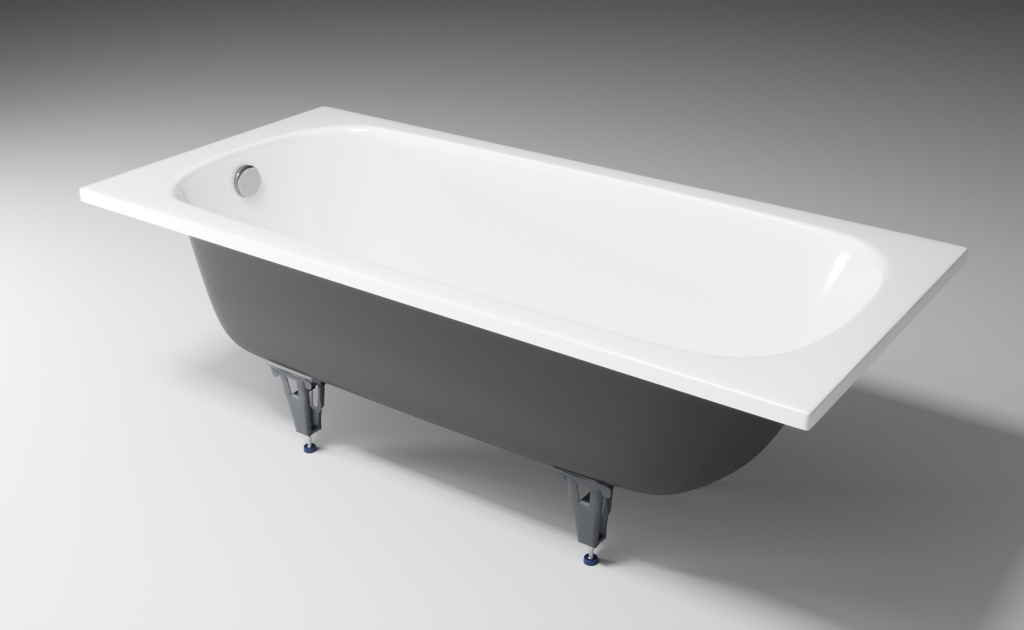 Ванна стальная IBERICA BLANCA ARANDA белая 1500х700 мм (IB-AR-150-70-39-SG)