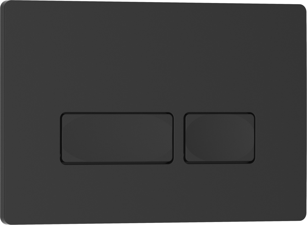 Кнопка смыва IBERICA BLANCA ESTI-R ABS-пластик, черный матовый (IB.B021.002.000)