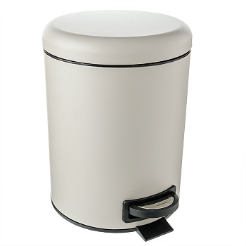 Ведро с крышкой 5 л FIXSEN бежевый (FX-34024L)