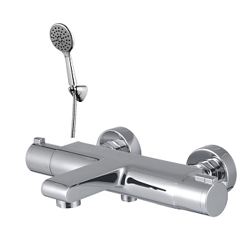 Yeti Смеситель для ванны, монолитный излив 175мм, Терм, хром, LM, LM7832C