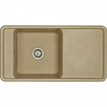 Мойка для кухни  Беллис 97 970x510x250 мм, прямоуг., песочный