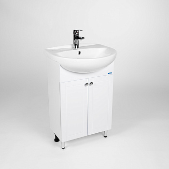 Тумба под раковину VIANT ПАРИЖ 55 напольная белый (VPAR55ER-T2ST)